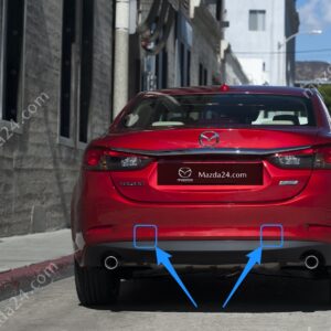 Rear bumper tow hook cover for 2014-2017 Mazda 6