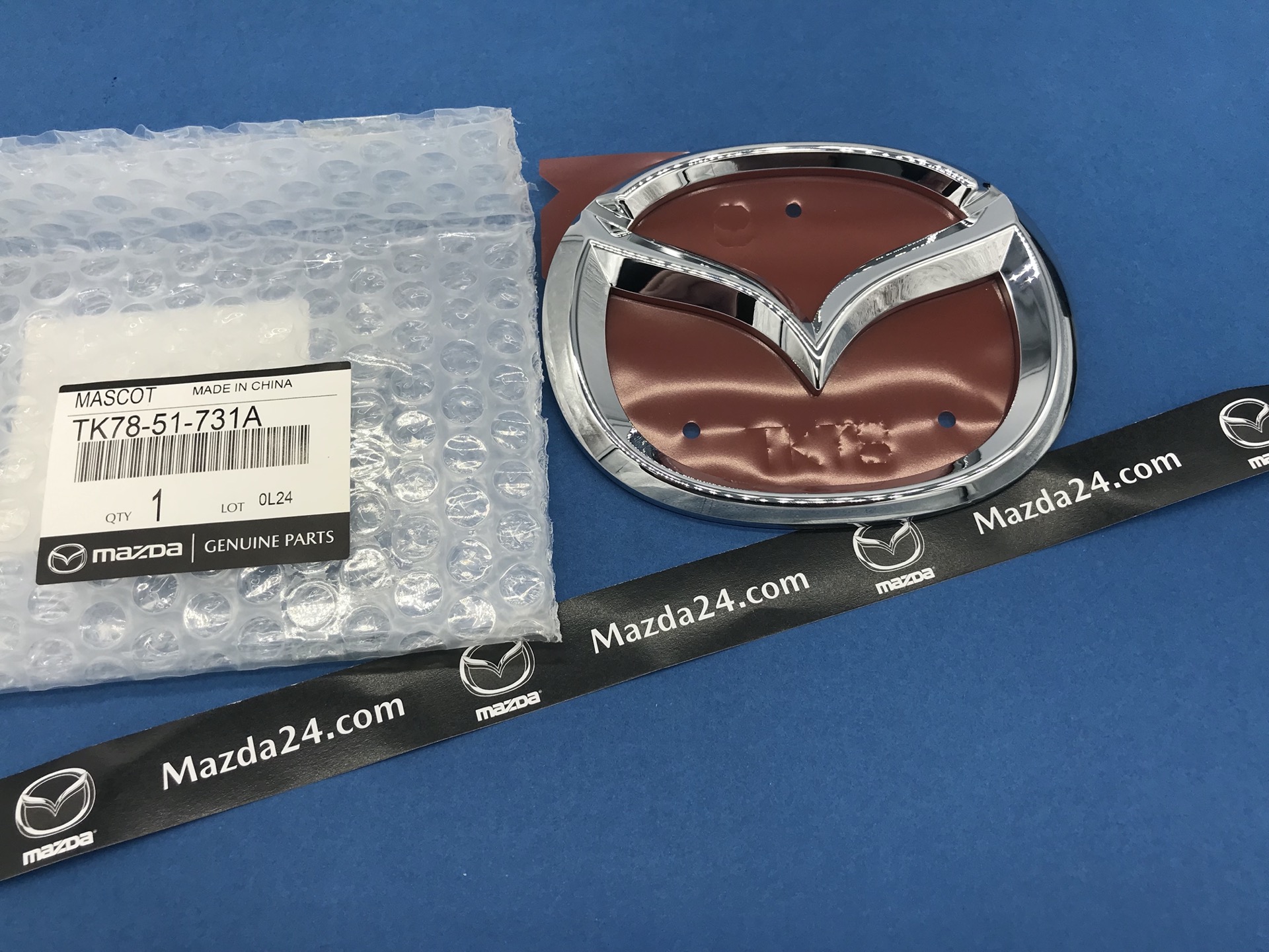 2016-2023 Mazda CX-9 trunk lid emblem (Mazda logo) TK78-51