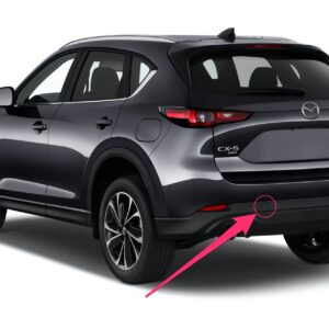 2022-2024 Mazda CX-5 rear bumper tow hook cover