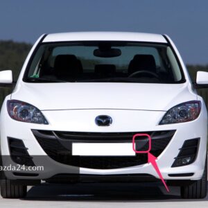 BCW850A11A - Front bumper tow hook cover Mazda 3 BL (2009-2013)