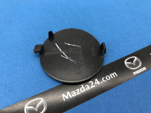 BHN150EL1BB – Mazda 3 (2013-2018) sedan rear bumper tow hook cover left