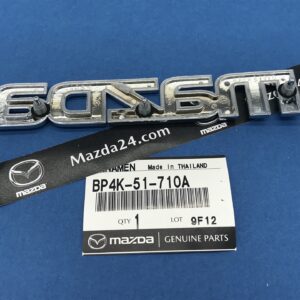 BP4K51710A - 2003-2009 Mazda 3 BK hatchback trunk lid badge (maker name)