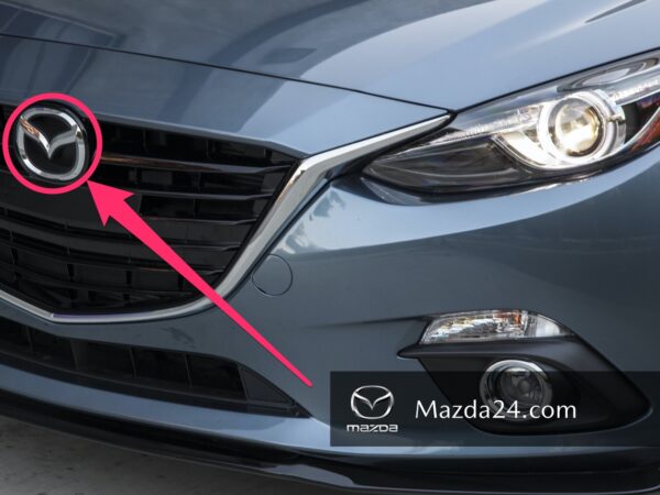 C23551731A, C23551731 - Front grille emblem Mazda 3 BM (2013-2016)