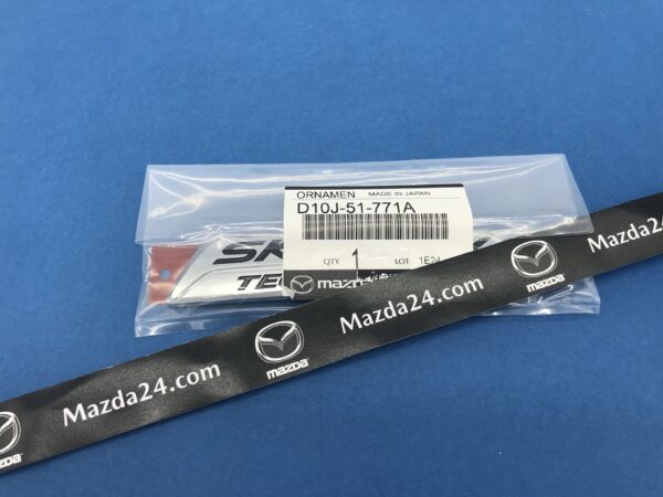 D10J51771A - 2016-2021 Mazda CX-3 SKYACTIV trunk lid badge