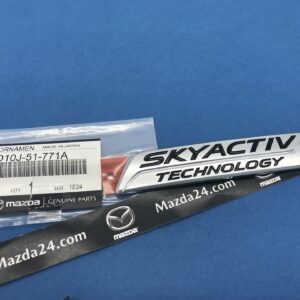 D10J51771A - 2016-2021 Mazda CX-3 SKYACTIV trunk lid badge