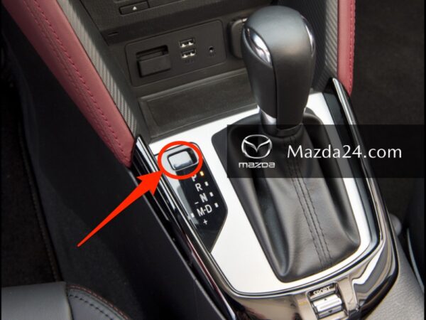 DA6C64393 – Mazda CX-3 shift-lock override cover