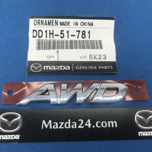 DD1H51781 - Mazda CX-3, CX-9 trunk link AWD nameplate