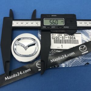 G22C37190A - Mazda center wheel cap silver