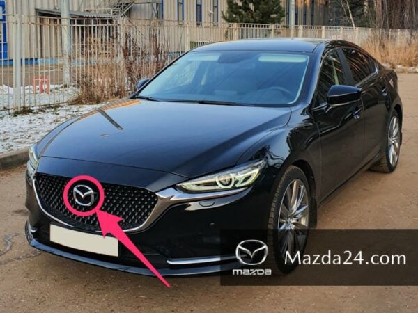 G46L51730 - Front grille badge front logo emblem Mazda 6 (2015-2021)