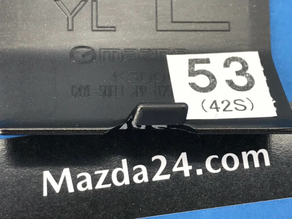 G4YL50EL153 - MAZDA 6 rear bumper tow hook cover left (Titanium Flash, 42S)