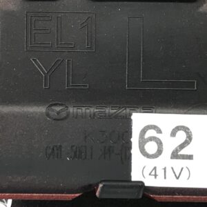 MAZDA 6 (2012-2017) left rear tow hook Soul red (41V)