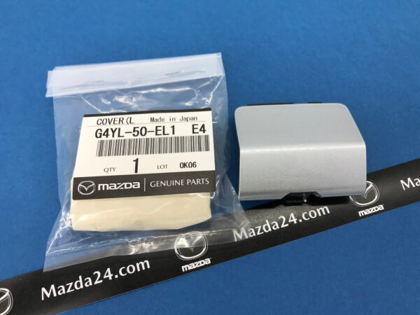 G4YL50EL1E4 - MAZDA 6 rear bumper tow hook cover left (Silver, 45P)