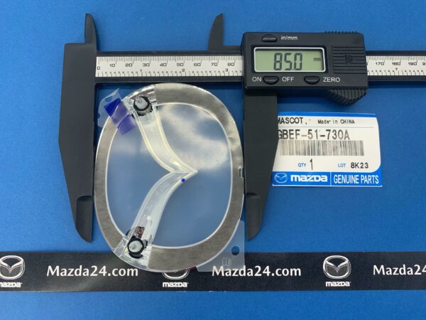 GBEF51730A - Mazda 6 (2018-2021) trunk lid emblem (Mazda logo)