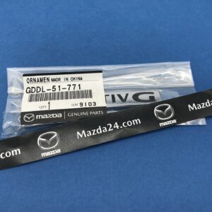 GDDL51771 - Mazda 6 (2018-2021) SKYACTIV G trunk lid badge