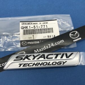 GHK151771 - Mazda 6 sedan (2013-2017) SKYACTIV trunk lid badge