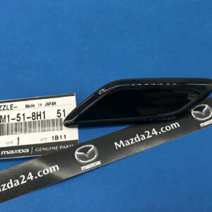 GMM1518H151 - Headlight washer cover left Mazda 6 (2015-2017). Color: black (Jet Black, 41W)