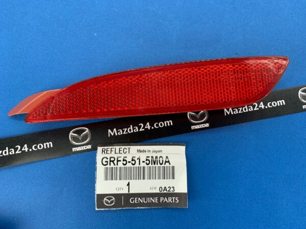 GRF5515M0A - Rear bumper reflector left for Mazda 3, 6