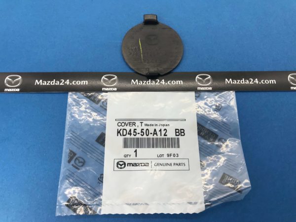 KD4550A12BB - Front Bumper Tow Hook Eye Hole Cover Cap Mazda CX-5