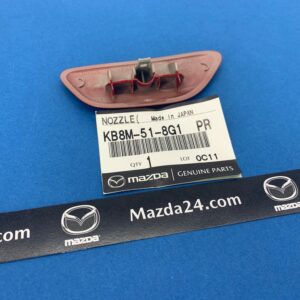 Original headlight washer cover right red (46V) for Mazda CX-5 KF (2017-
