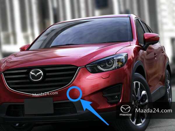 KD4550A12BB - Front Bumper Tow Hook Eye Hole Cover Cap Mazda CX-5