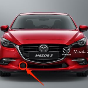 B63B50101, BANE50101 - Mazda 3 (2016-2018) front bumper cover right