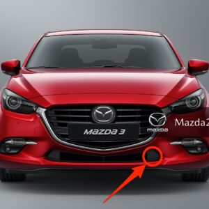 B63B50102, BANE50102 - Mazda 3 (2016-2018) front bumper cover left