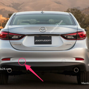 2012-2017 MAZDA 6 rear bumper tow hook cover left