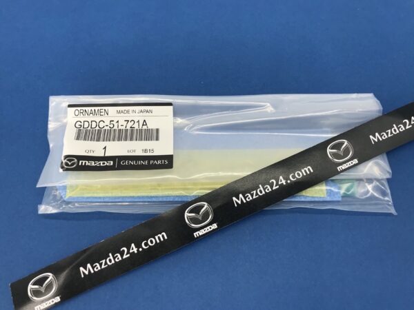 Genuine 2019-2021 Mazda 6 trunk lid “MAZDA 6” nameplate emblem
