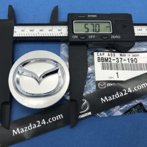 BBM237190 - Mazda center wheel cap silver