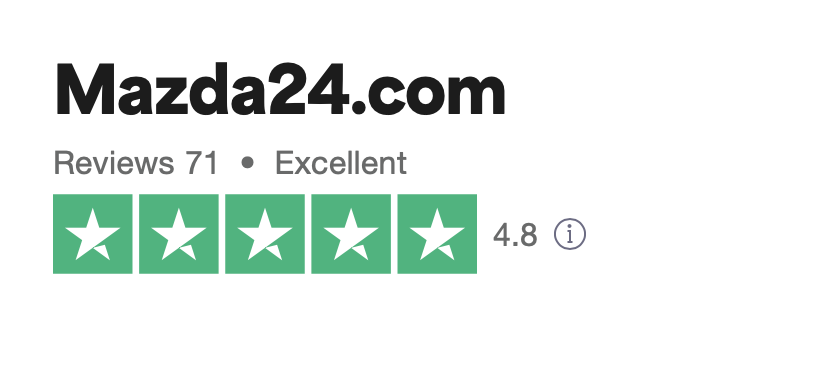 Mazda24.com Trustpilot rating